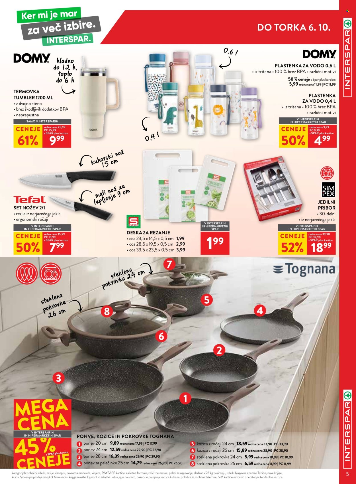 INTERSPAR katalog - 23.9.2026 - 6.10.2026. Stran 5