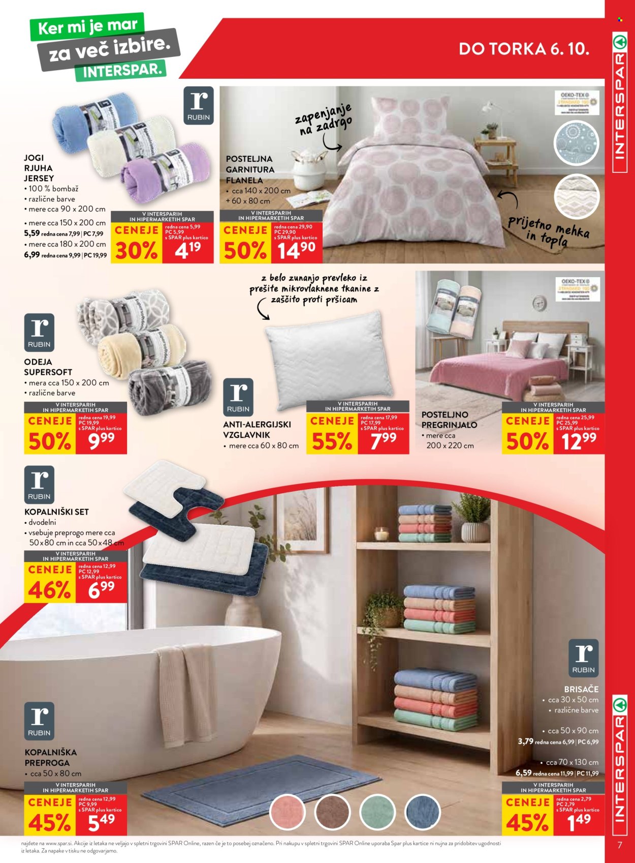INTERSPAR katalog - 23.9.2026 - 6.10.2026. Stran 7