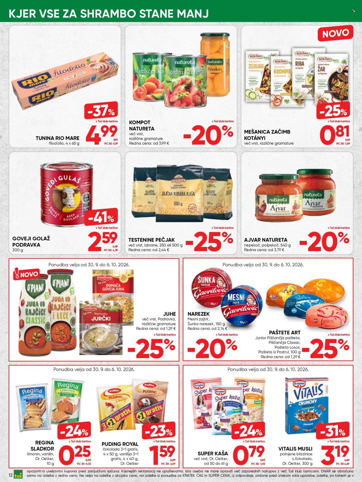 Tuš katalog - 30.9.2026 - 13.10.2026. Stran 12