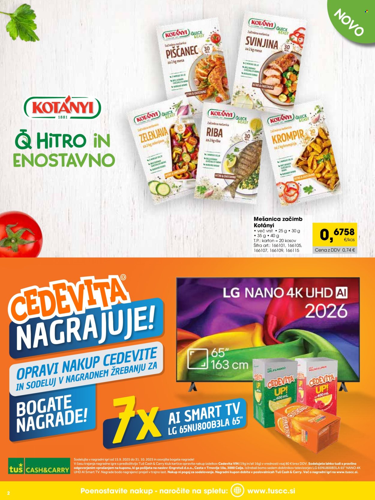 Tuš Cash & Carry katalog - 1.10.2026 - 31.10.2026. Stran 2
