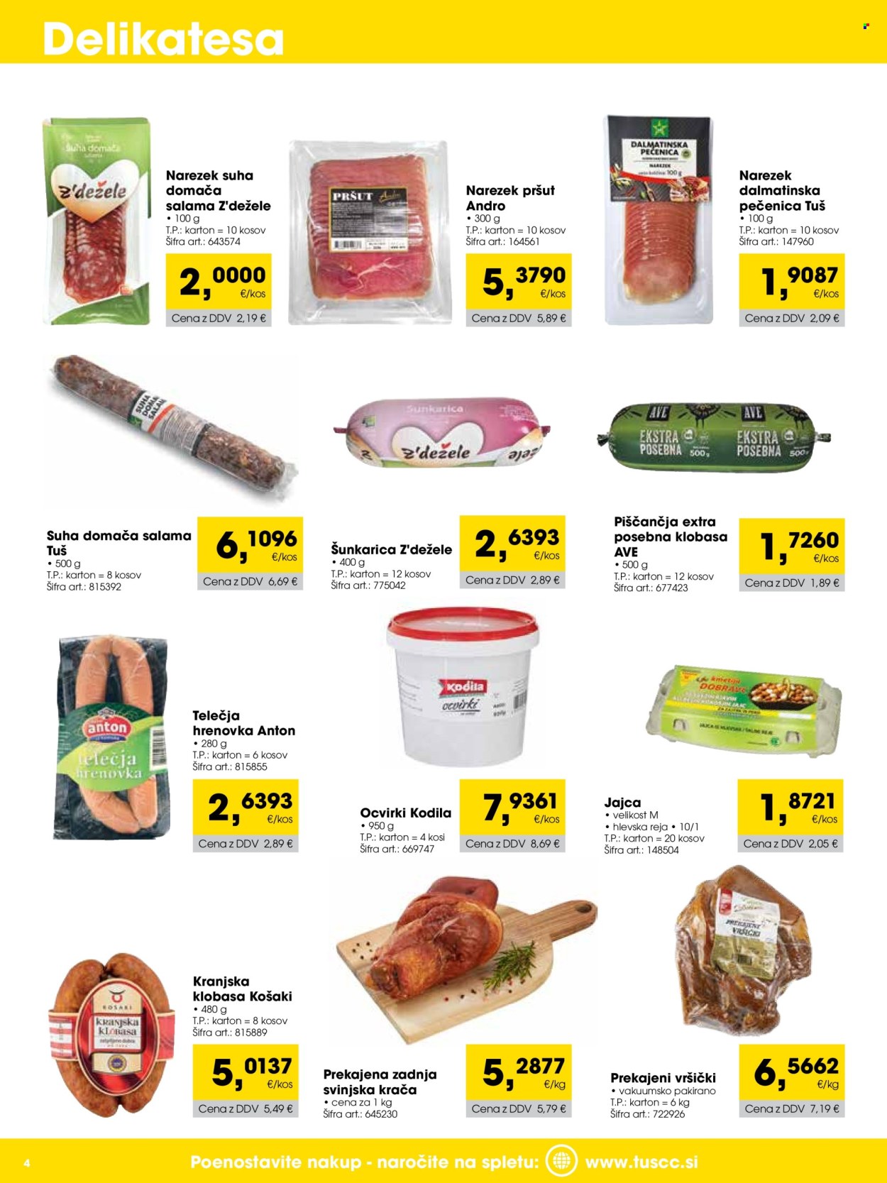Tuš Cash & Carry katalog - 1.10.2026 - 31.10.2026. Stran 4