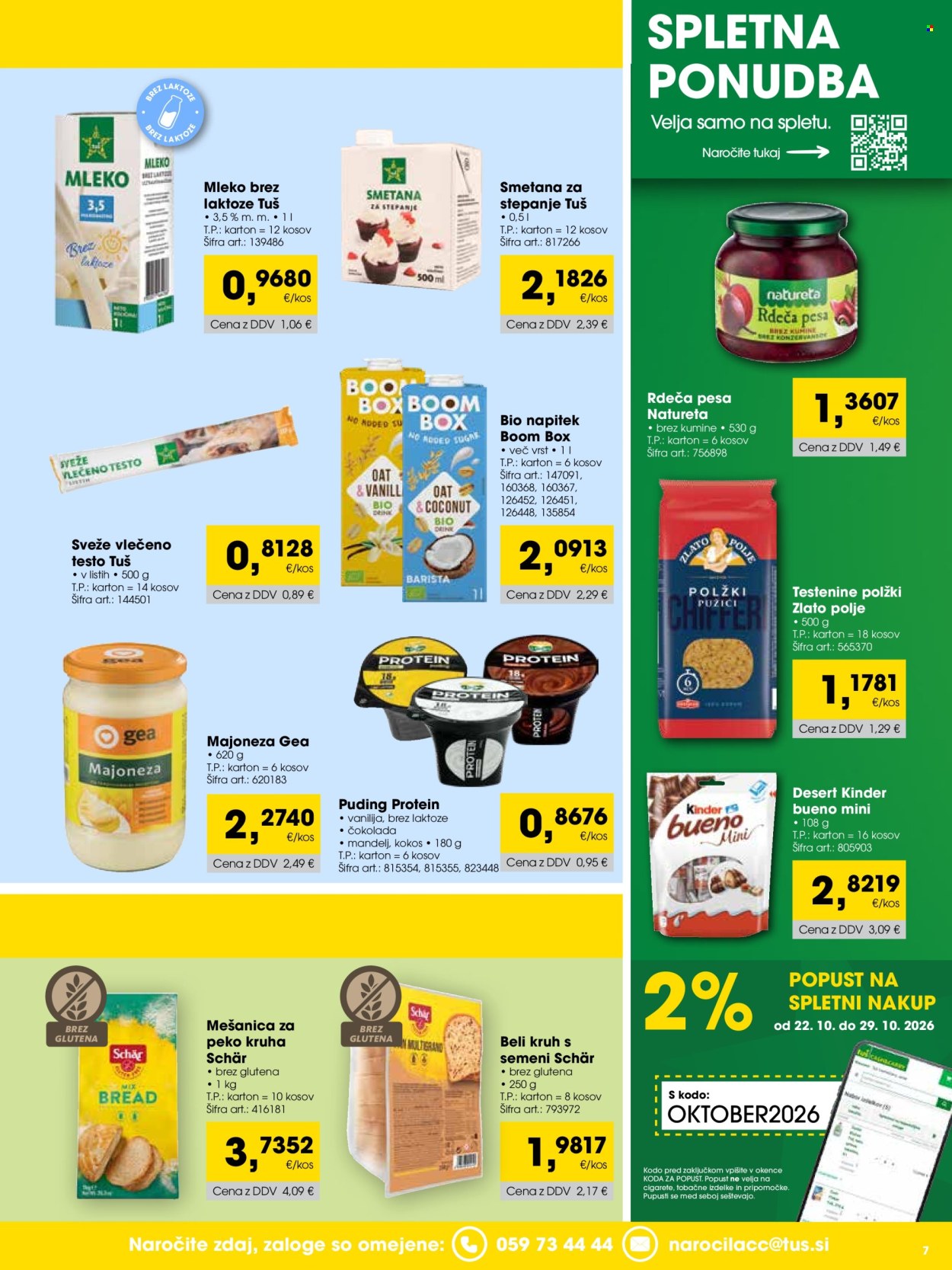Tuš Cash & Carry katalog - 1.10.2026 - 31.10.2026. Stran 7