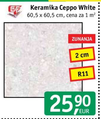 Keramika Ceppo White