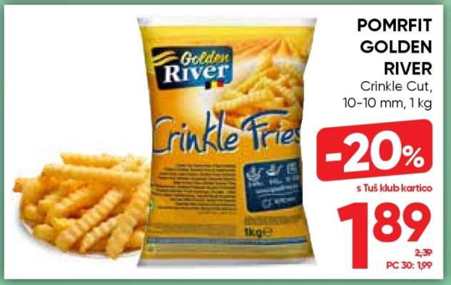 POMFRIT GOLDEN RIVER