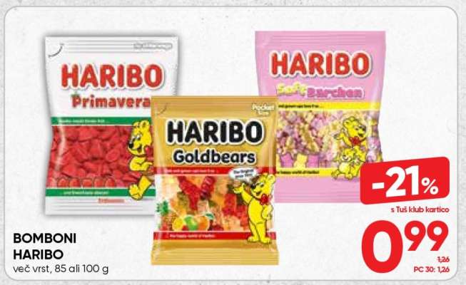 Bomboni Haribo