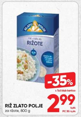 RIŽ ZLATO POLJE