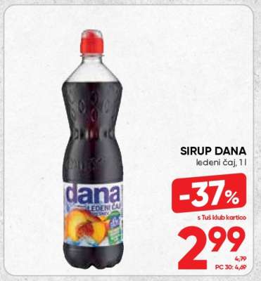 SIRUP DANA ledeni čaj, 1l