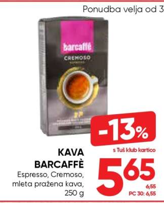 KAVA BARCAFFE