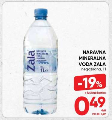 Naravna mineralna voda Zala