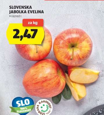 Slovenska jabolka Evelina