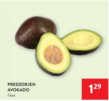 Predzorjen avokado