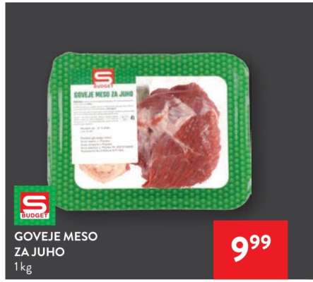 Goveje meso za juho