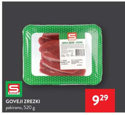GOVEJI ZREZKI
