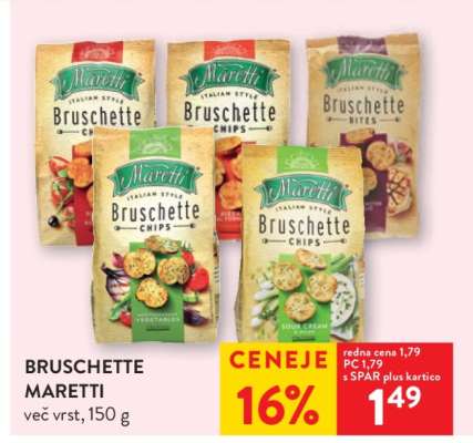 BRUSCHETTE MARETTI