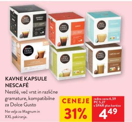 Kavne kapsule Nescafé