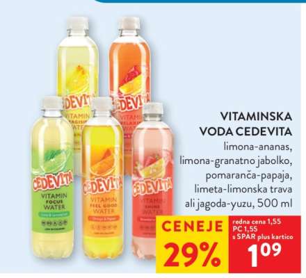 Vitaminska voda Cedevita