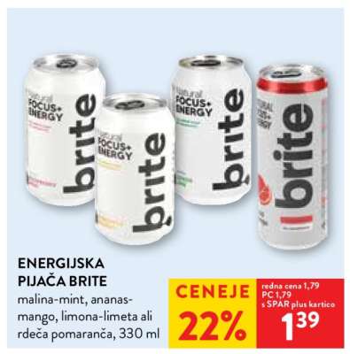 Energijska pijača Brite