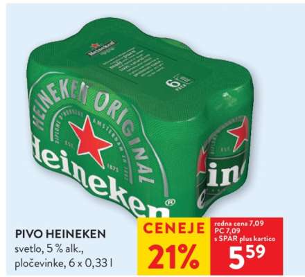 PIVO HEINEKEN