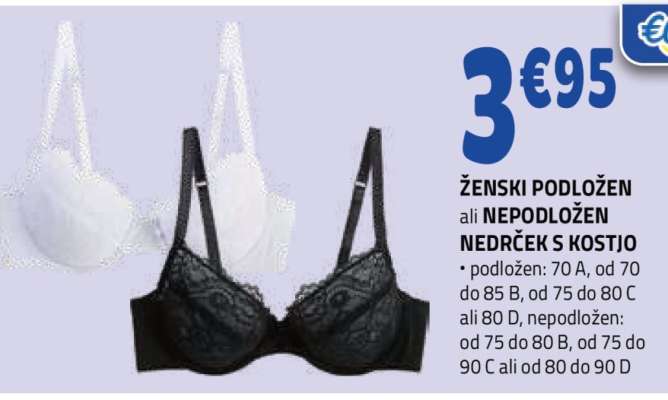 ŽENSKI PODLOŽEN ali NEPODLOŽEN NEDRČEK S KOSTJO