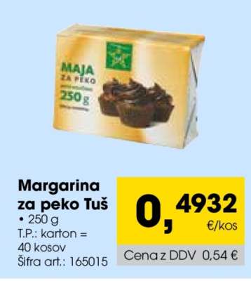 Margarina za peko Tuš