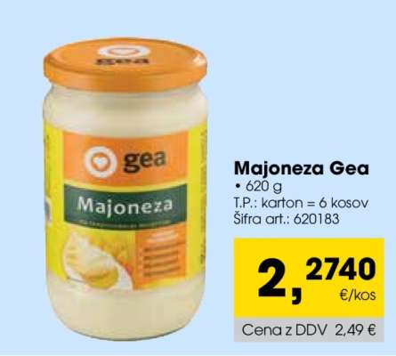 MAJONEZA GEA