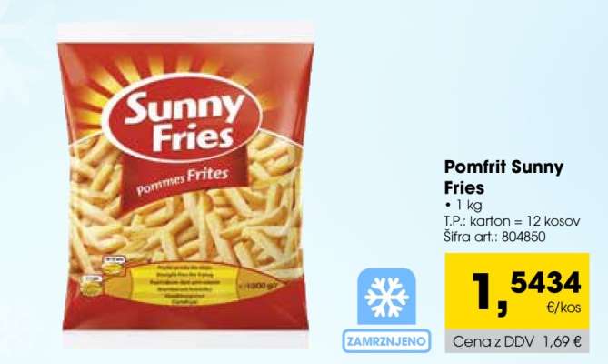 Pomfrit Sunny Fries