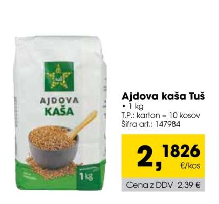 Ajdova kaša Tuš