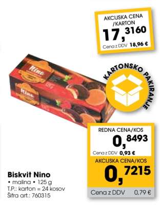 Biskvit Nino