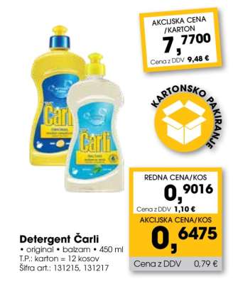 Detergent Čarli
