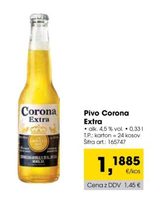 Pivo Corona Extra