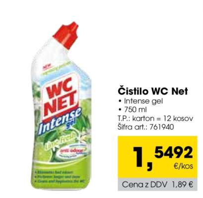 ČISTILO WC NET