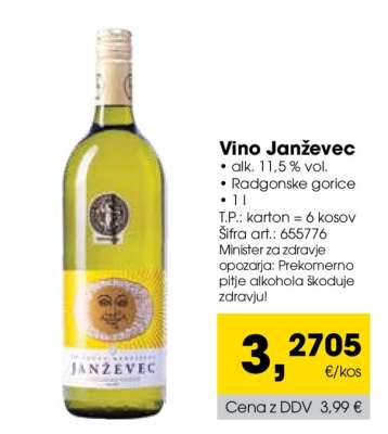 VINO JANŽEVEC