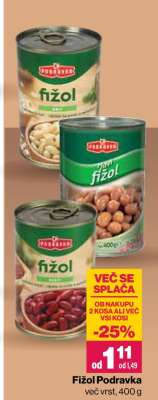 FIŽOL PODRAVKA
