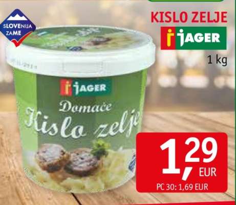 KISLO ZELJE