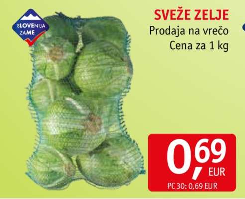 SVEŽE ZELJE