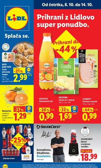 Lidl katalog - 8.10.2026 - 14.10.2026.