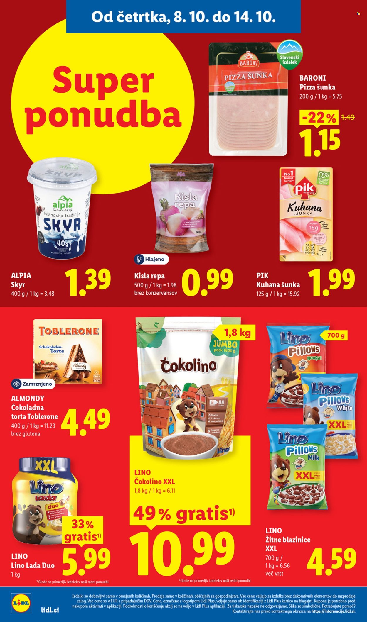 Lidl katalog - 8.10.2026 - 14.10.2026. Stran 8