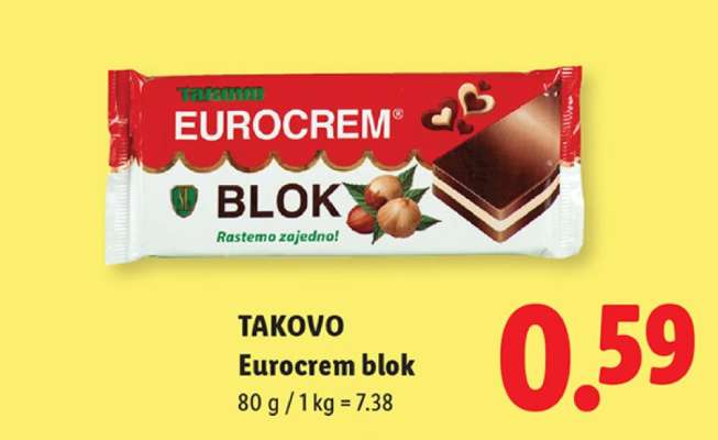 Takovo Eurocrem blok