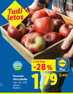 Slovenska rdeča jabolka