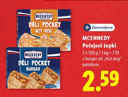 MCENNEDY Polnjeni žepki