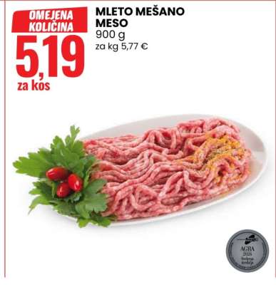MLETO MEŠANO MESO