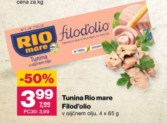Tunina Rio mare Filod'olio
