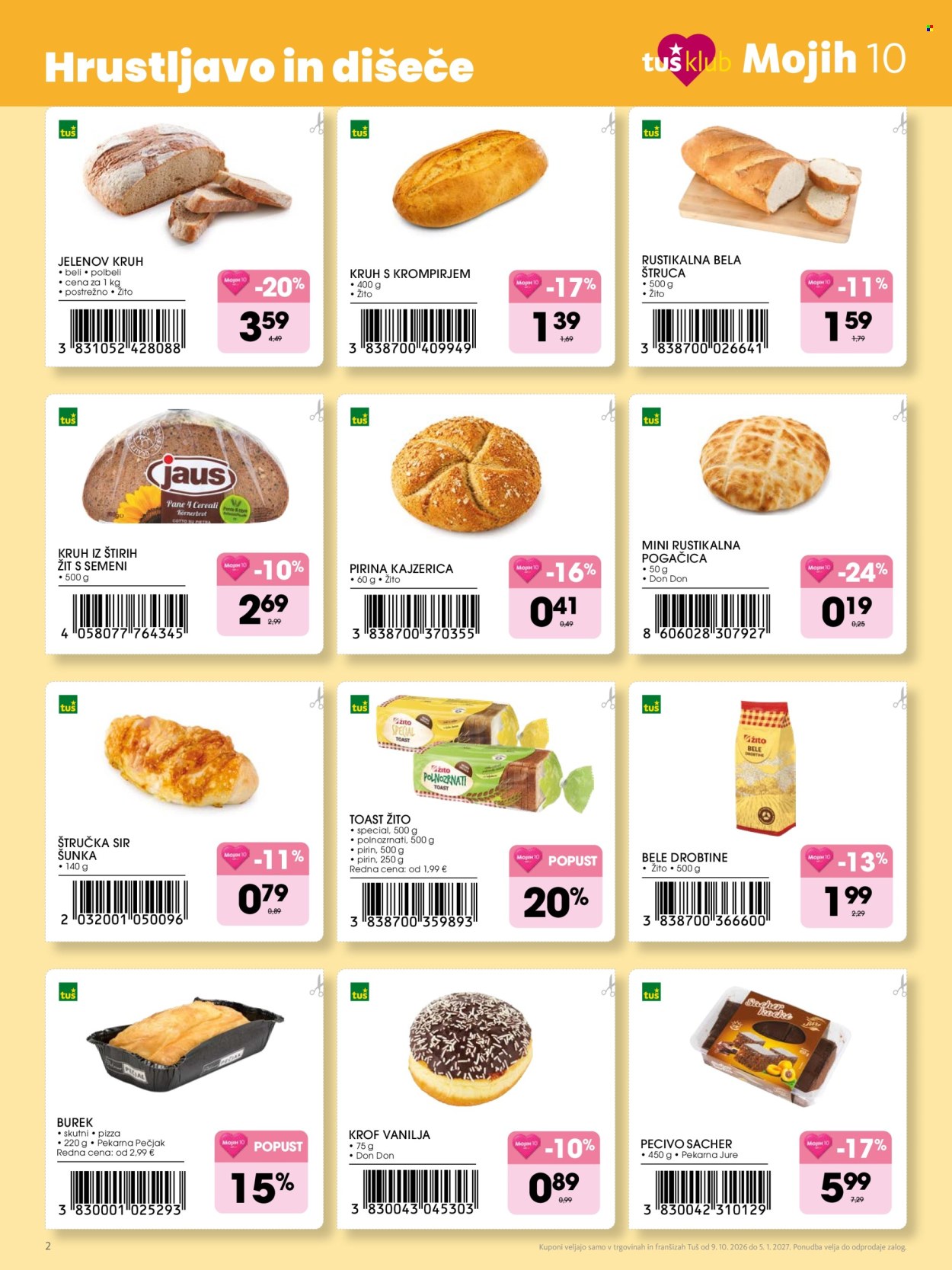 Tuš katalog - 9.10.2026 - 5.1.2027. Stran 2