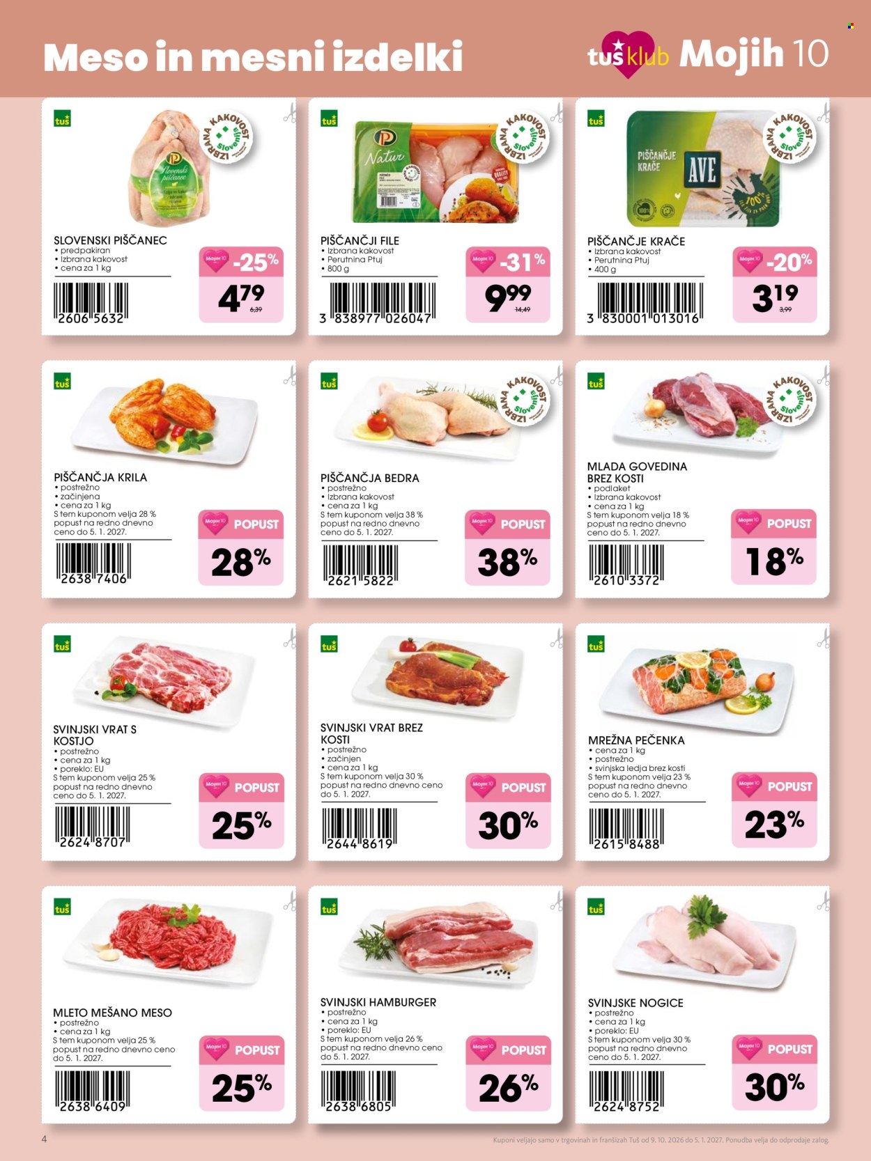 Tuš katalog - 9.10.2026 - 5.1.2027. Stran 4