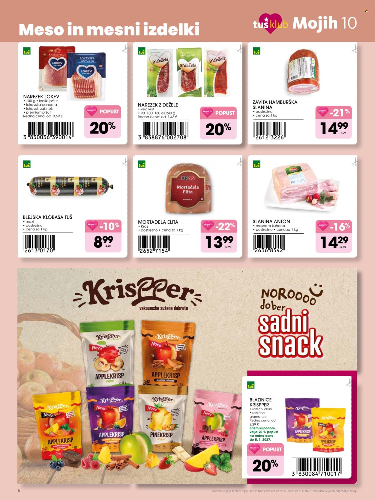 Tuš katalog - 9.10.2026 - 5.1.2027. Stran 6
