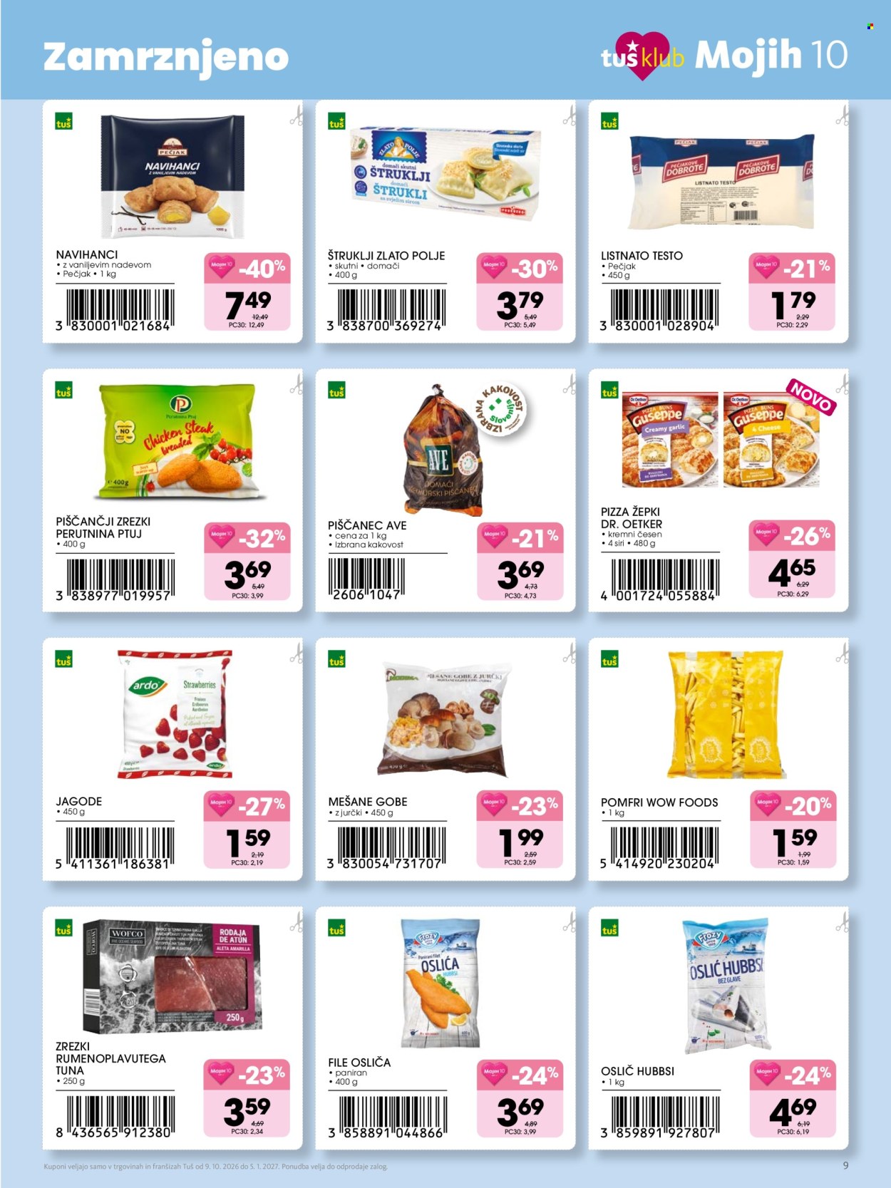 Tuš katalog - 9.10.2026 - 5.1.2027. Stran 9
