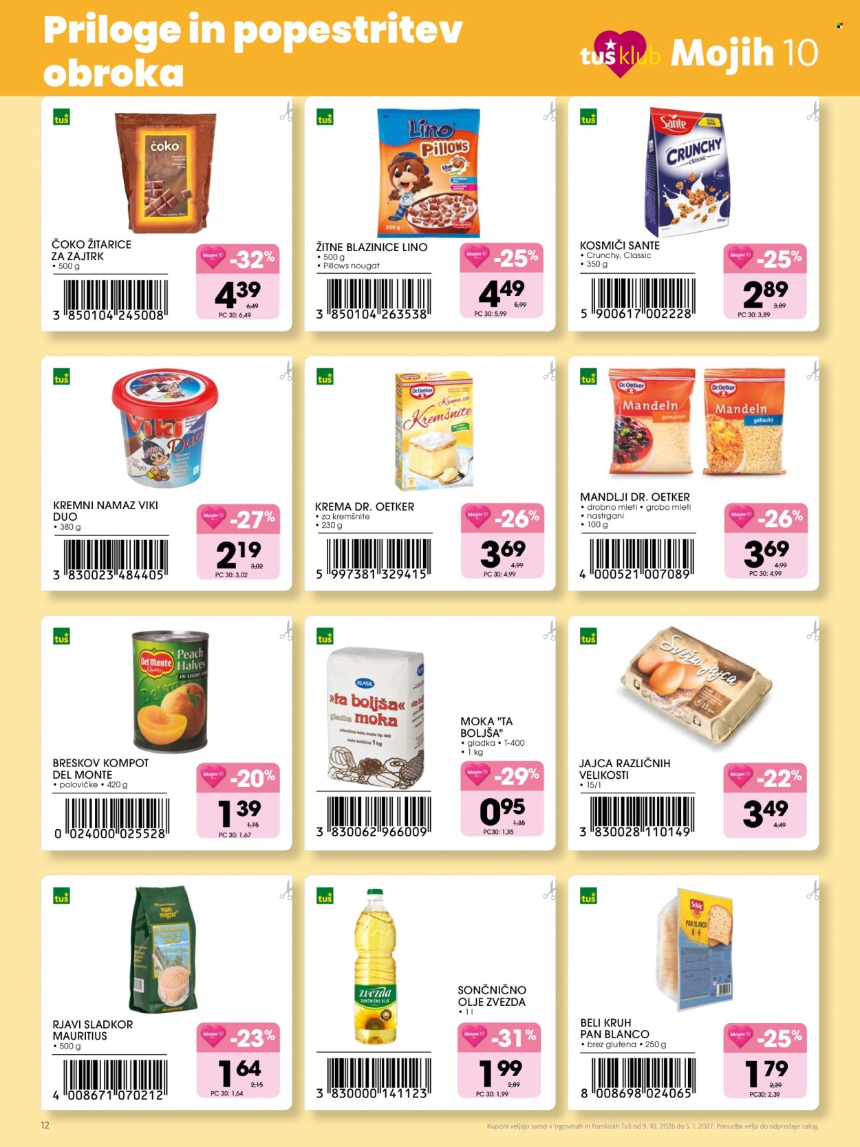 Tuš katalog - 9.10.2026 - 5.1.2027. Stran 12