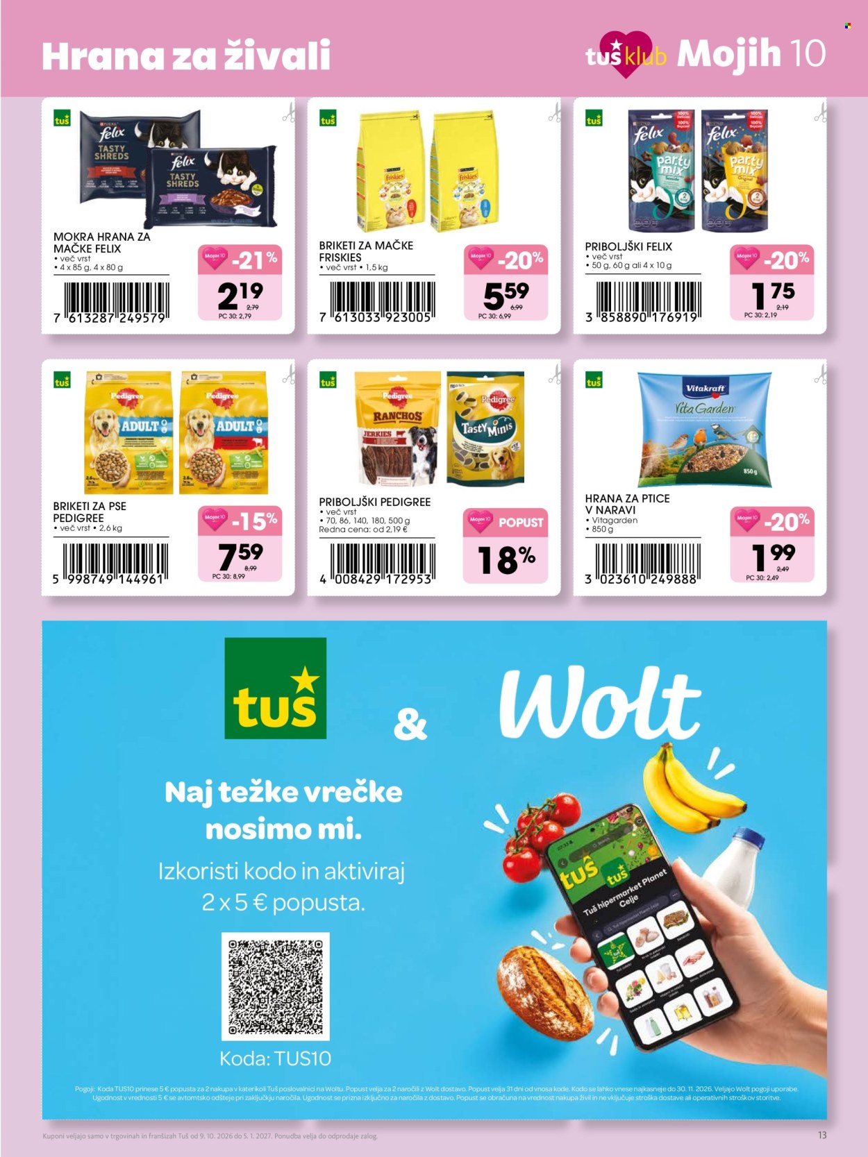 Tuš katalog - 9.10.2026 - 5.1.2027. Stran 13