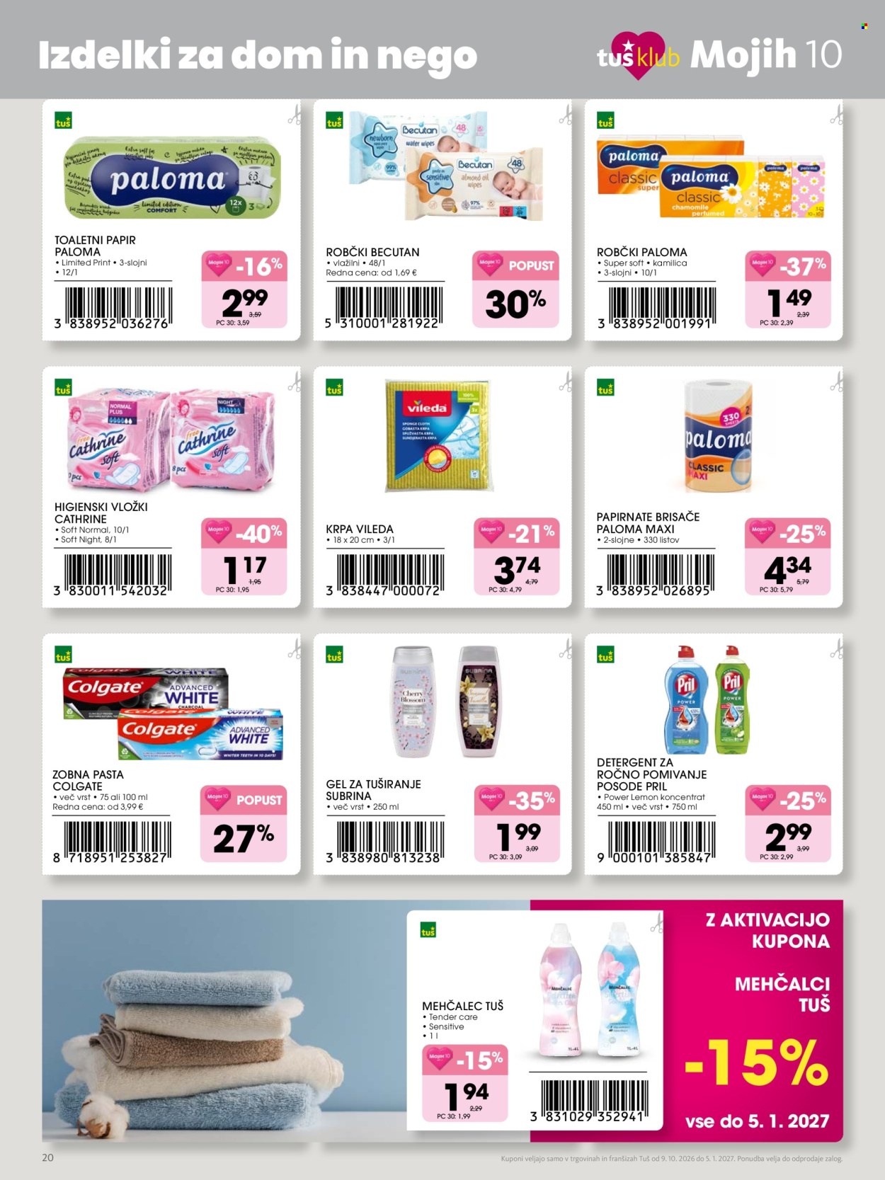 Tuš katalog - 9.10.2026 - 5.1.2027. Stran 20