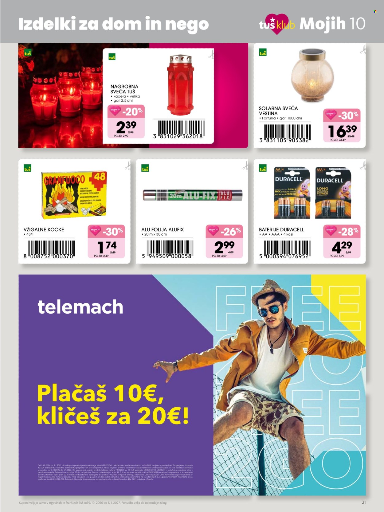 Tuš katalog - 9.10.2026 - 5.1.2027. Stran 21